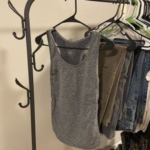 Grey Athletic Tank Top